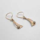 Korvakorut, 14k kultaa