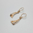 Korvakorut, 14k kultaa