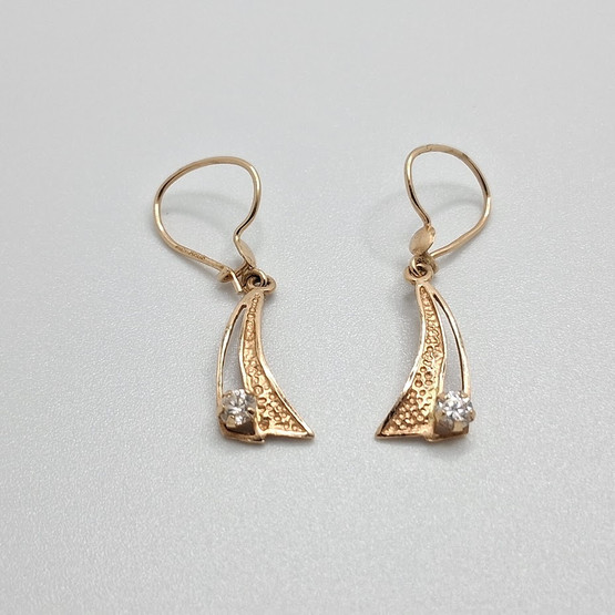 Korvakorut, 14k kultaa