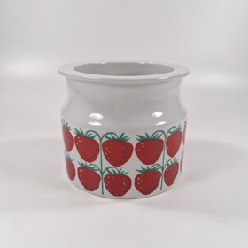 Purkki, Pomona, Mansikka, Arabia, design Raija Uosikkinen