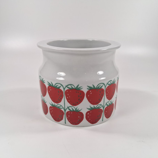 Purkki, Pomona, Mansikka, Arabia, design Raija Uosikkinen