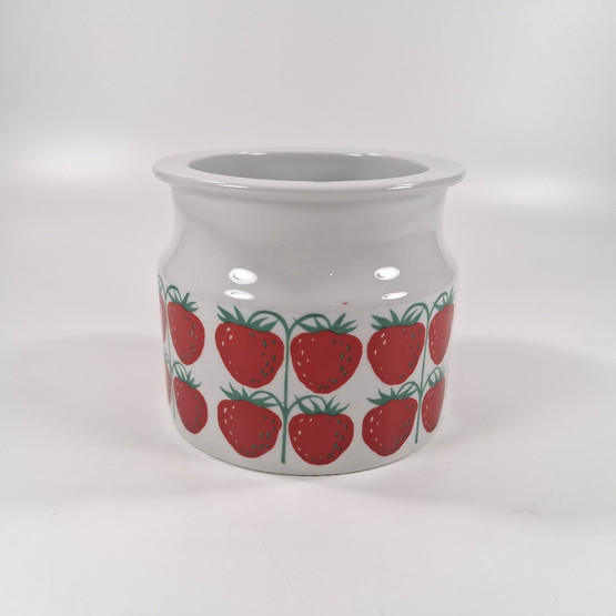 Purkki, Pomona, Mansikka, Arabia, design Raija Uosikkinen