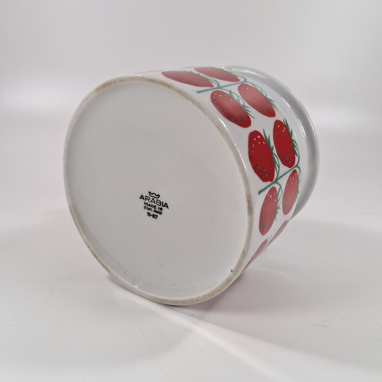 Purkki, Pomona, Mansikka, Arabia, design Raija Uosikkinen