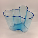 Aalto maljakko, laguunin sininen, design Alvar Aalto