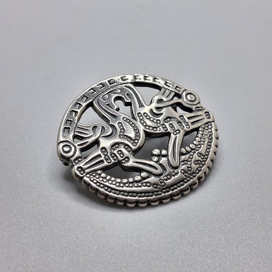 Rintakoru, Kuhmoisten kukot, Kalevala Koru, hopeaa