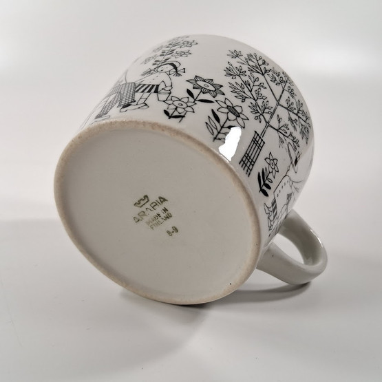 Aamiaissetti, Emilia, Arabia, design Raija Uosikkinen