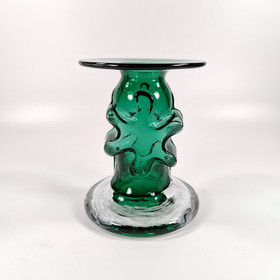 Kynttilänjalka, Kasperi, vihreä, sign. Erkkitapio Siiroinen