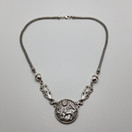 Kaulakoru, Aurinkoleijona, Kalevala Koru, hopeaa