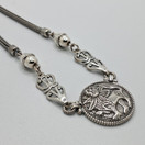 Kaulakoru, Aurinkoleijona, Kalevala Koru, hopeaa