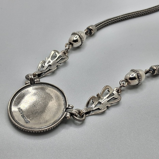 Kaulakoru, Aurinkoleijona, Kalevala Koru, hopeaa