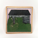 Koristelaatta, Lato ja heinäseiväs, Arabia, Heljä Liukko-Sundström -82