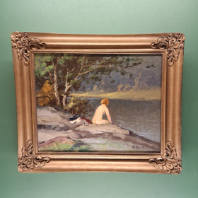 Taulu, sign. Arthur Heickell