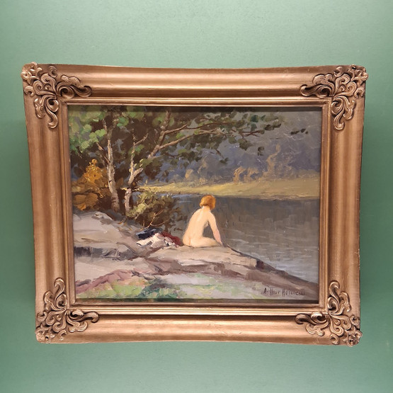 Taulu, sign. Arthur Heickell