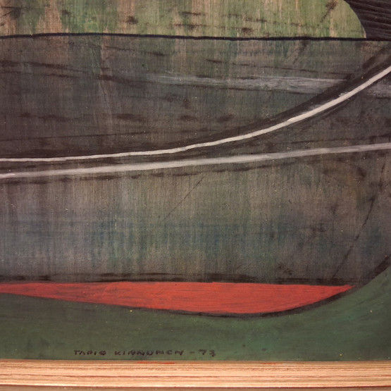 Taulu, sign. Tapio Kinnunen -73