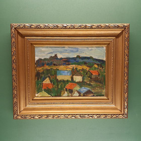 Taulu, sign. Olli Mustonen -53