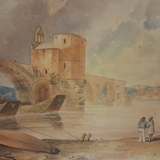 Taulu, sign. G.T. Chiewitz (1815-1862)