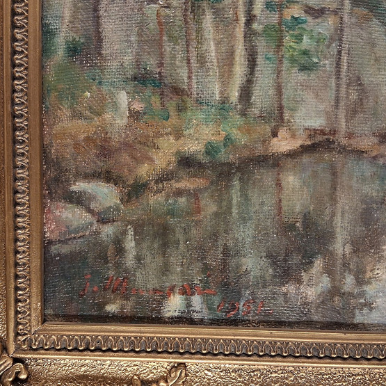 Taulu, sign. J. Muusari 1951