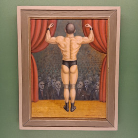 Taulu, Iso-Lauri, sign. Veikko Laukkanen 1967