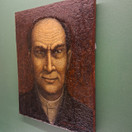 Taulu, Seppä, sign. Veikko Laukkanen 1974