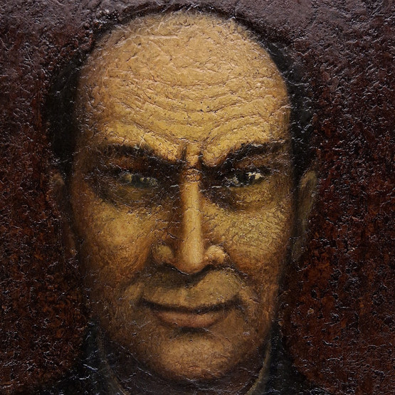 Taulu, Seppä, sign. Veikko Laukkanen 1974