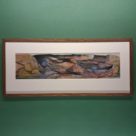 Taulu, Kuva Sveitsistä, sign. Tapio Kinnunen -79