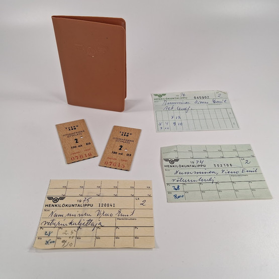 Vanhat junaliput, VR, Valtionrautatiet