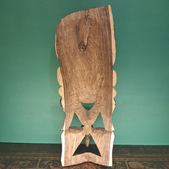 Seinäkoriste, naamio, puuta