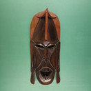 Wall decoration, mask, wooden