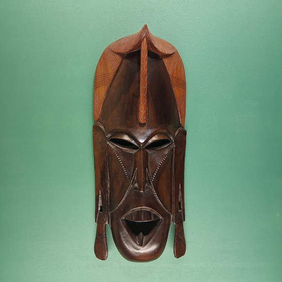 Wall decoration, mask, wooden