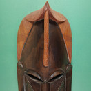 Wall decoration, mask, wooden