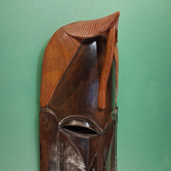 Wall decoration, mask, wooden