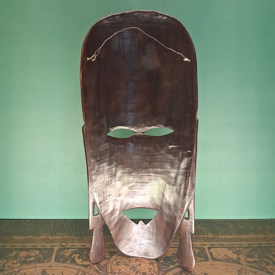 Wall decoration, mask, wooden