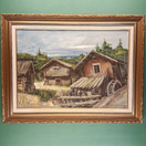 Painting, sign. P. Pylkkönen -89