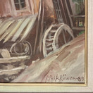 Painting, sign. P. Pylkkönen -89