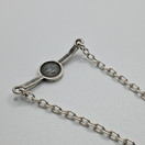 Rannekoru, design Jorma Laine, hopeaa