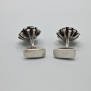 Kalvosinnapit, design R. Saastamoinen, hopeaa