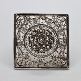 Brooch, design Risto Aho, silver y. 1965