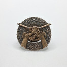 Pistooliampumamerkki, hopeaa v. 1935