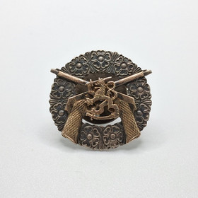 Pistooliampumamerkki, hopeaa v. 1935