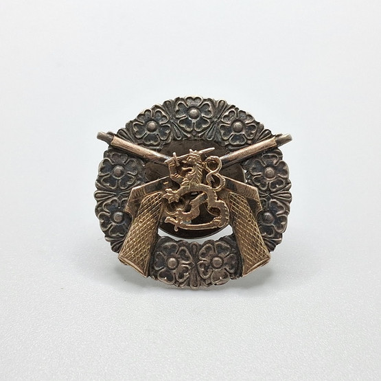 Pistooliampumamerkki, hopeaa v. 1935