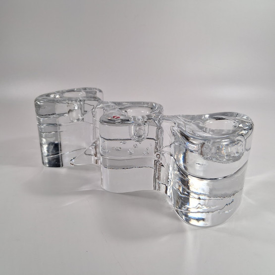 Kynttilänjalka, lasiveistos, Arkipelago, design Timo Sarpaneva