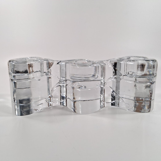 Kynttilänjalka, lasiveistos, Arkipelago, design Timo Sarpaneva