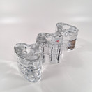 Kynttilänjalka, lasiveistos, Arkipelago, design Timo Sarpaneva