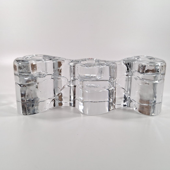 Kynttilänjalka, lasiveistos, Arkipelago, design Timo Sarpaneva