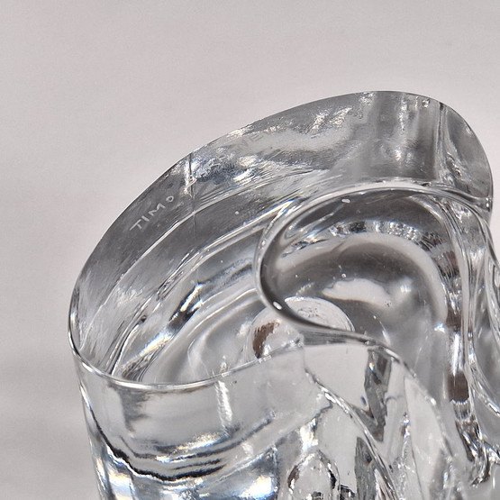 Kynttilänjalka, lasiveistos, Arkipelago, design Timo Sarpaneva