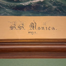 Kapteenintaulu, S.S. Monica, sign. Hyatt v. 1905