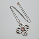 Kaulakoru, design Martti Viikinniemi, hopeaa