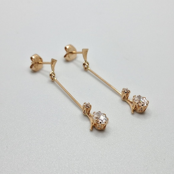 Korvakorut, 14k kultaa