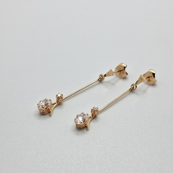 Korvakorut, 14k kultaa