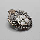 Rintamerkki, SVUL ansiomerkki, hopeaa v. 1961